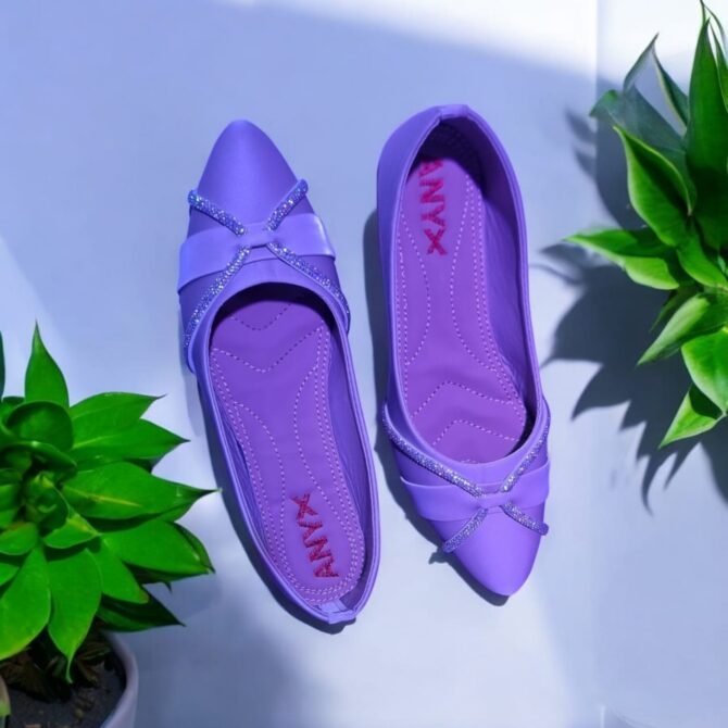 Women's Purple Pump Anteak – New Arrival, Stylish & Trendy Footwear by HibsCollection - Image 2