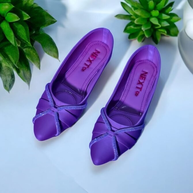 Women's Purple Pump Anteak – New Arrival, Stylish & Trendy Footwear by HibsCollection