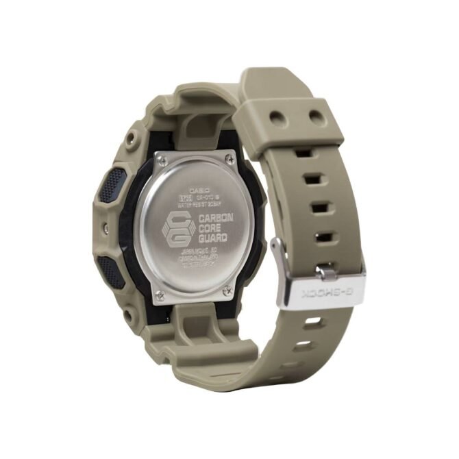 Casio G-Shock Analog Digital Tan Resin Strap with Black Dial - Image 2