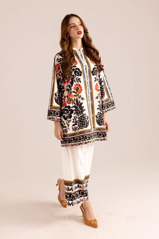 New Trendy Women Two-piece Printing Dress - Image 2